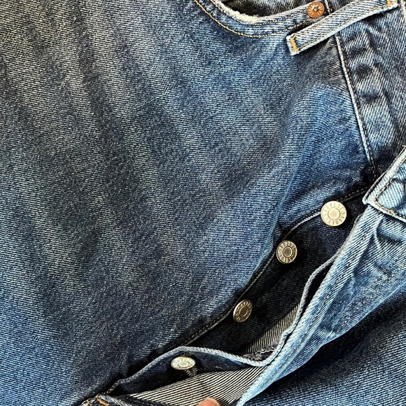 AGolde 90’s Pinch Waist High Rise Straight size 34 NWT - Picture 11 of 16